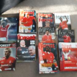 Nottingham forest programmes joblot only