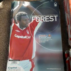 Nottingham forest programmes joblot only