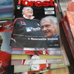 Nottingham forest programmes joblot only