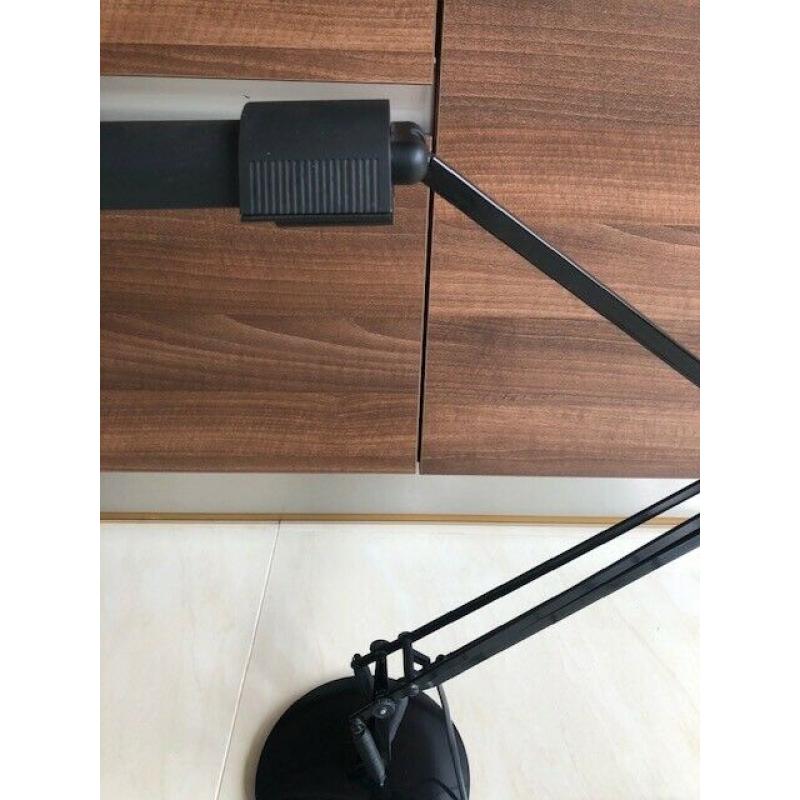 Vintage Large Black Anglepoise adjustable Desk Lamp. Collect Fulham