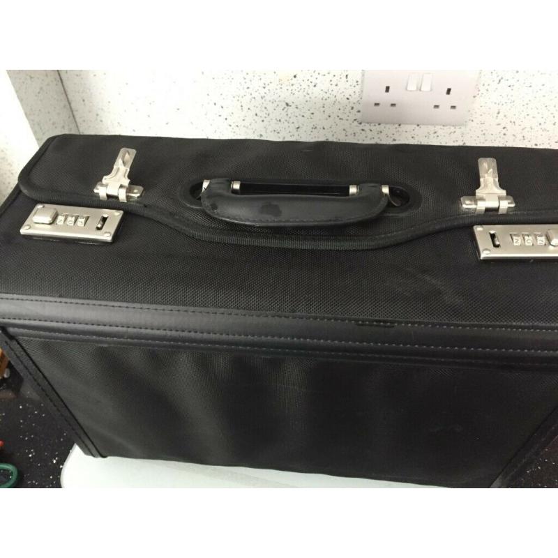 Security Brief Case With Combination Locks For Flight, Trains, Hotels (Topmove)