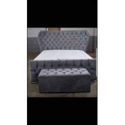 Wingback beds on sale