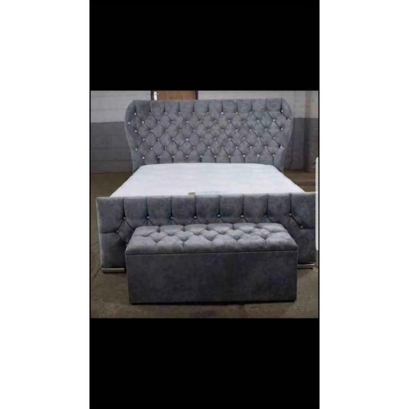 Wingback beds on sale