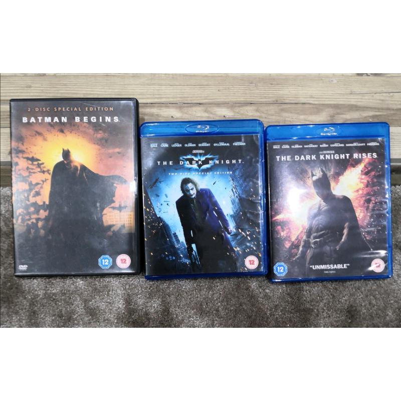 Batman, Dark Knight Dvd collection