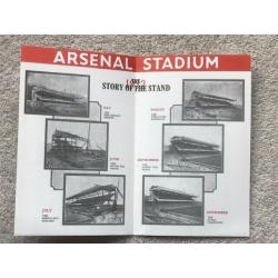 Arsenal memorabilia - Arsenal v Liverpool 1963 programme & Highbury West Stand Opening 1932.