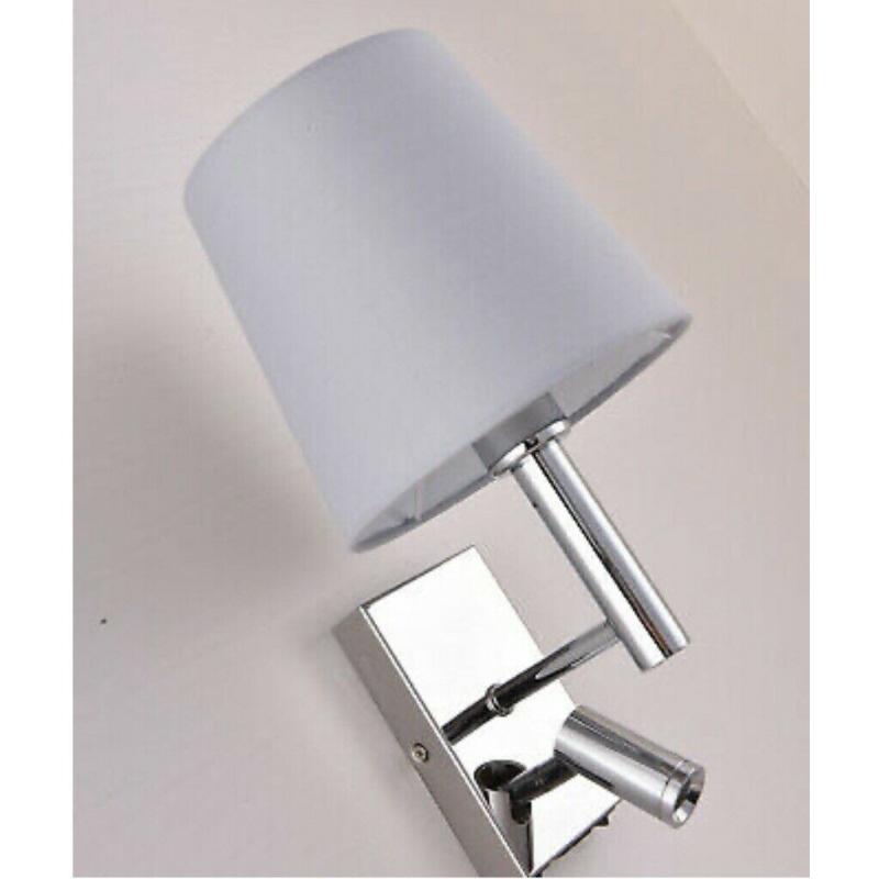 Wall light with reading light and usb. Selling as a set!