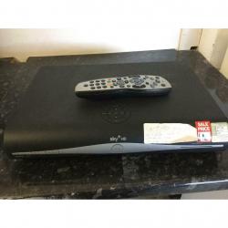 Sky + HD recorder with remote control