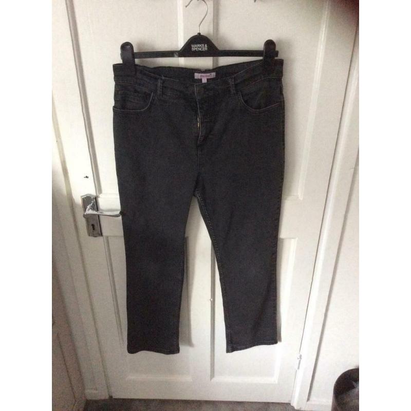 M&S jeans black