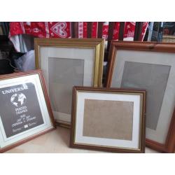 Picture Frames Wooden x4