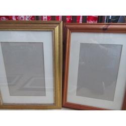 Picture Frames Wooden x4