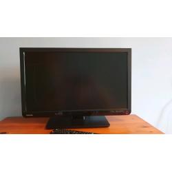 22" Toshiba LCD TV with DVD