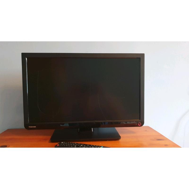 22" Toshiba LCD TV with DVD