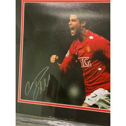 Large Cristiano Ronaldo Signed Montage with COA