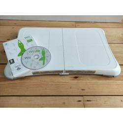 Wii Fit board and balance game