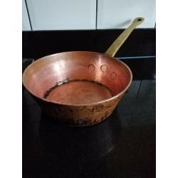 Vintage copper pot