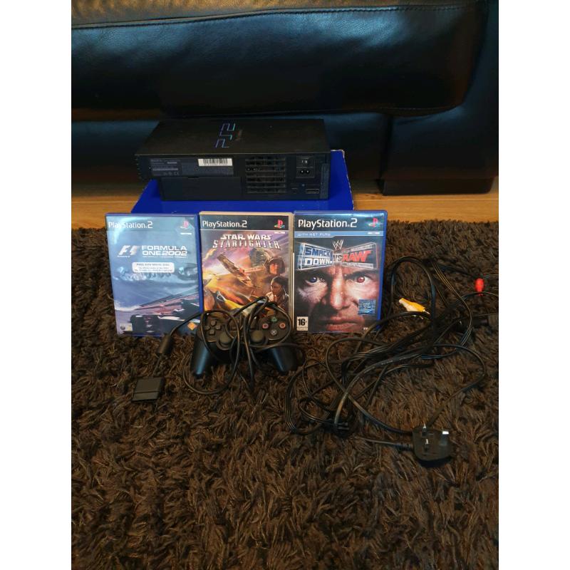 PS2 plus 3 games