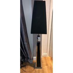 Black and Silver Standing Lamp