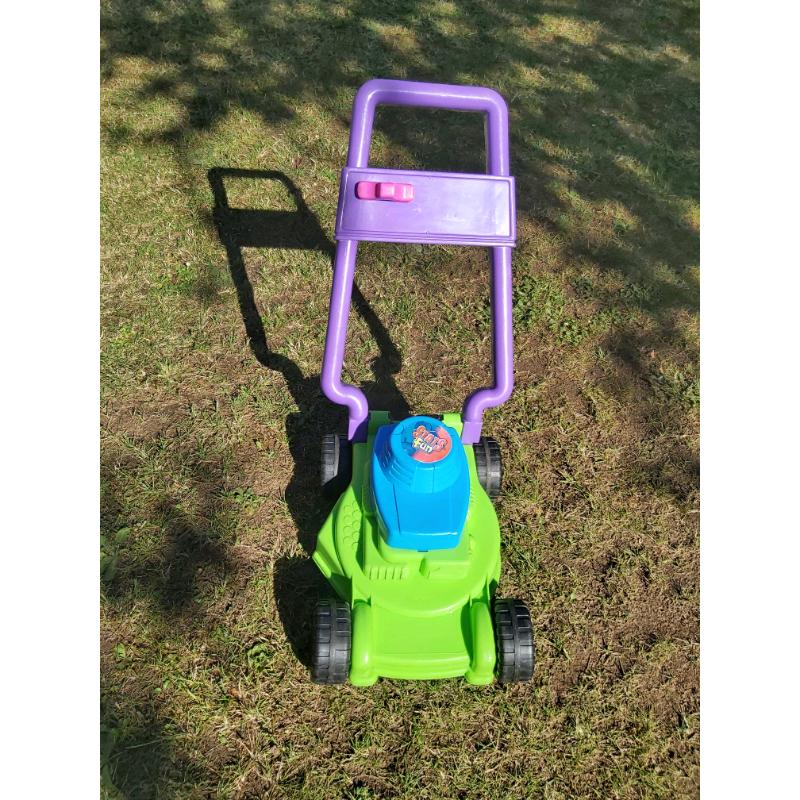 H - Child's Toy Lawnmower, Multicoloured