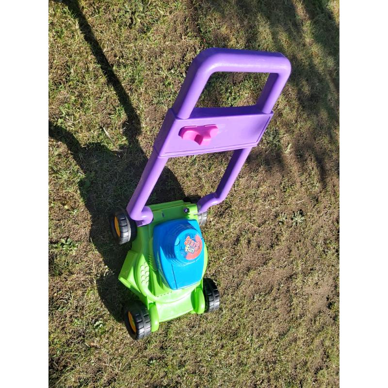 H - Child's Toy Lawnmower, Multicoloured