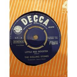 Little Red Rooster/Off The Hook - Rolling Stones 7&quot; single (Decca 1964 F 12014)