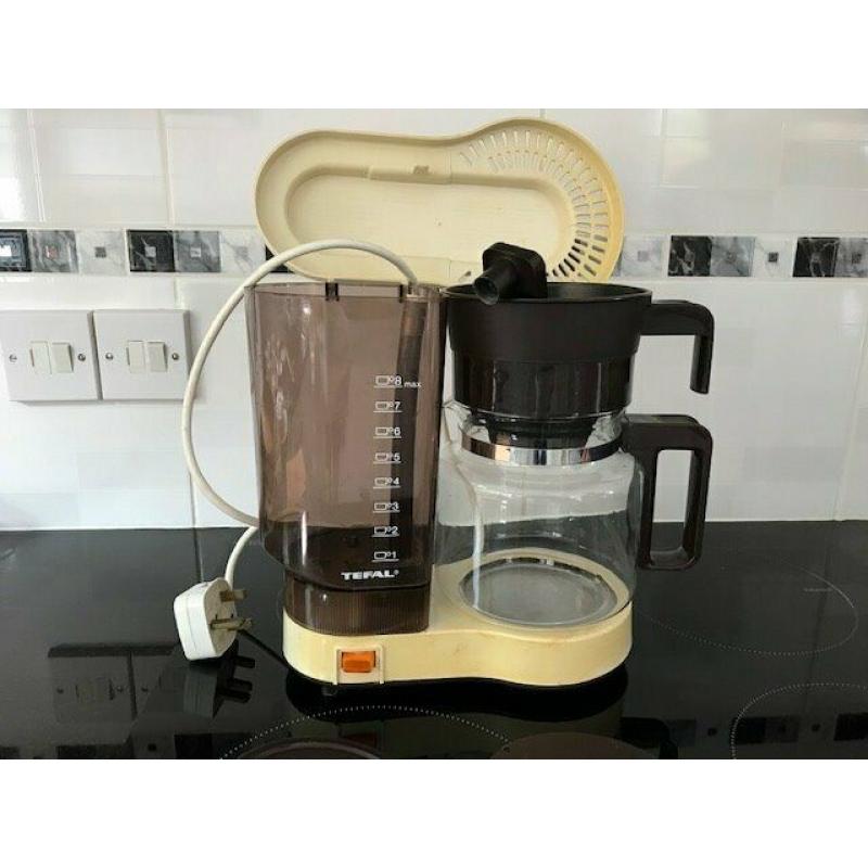 Vintage Tefal filter coffee maker