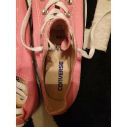 Pink Converse All Star Trainers