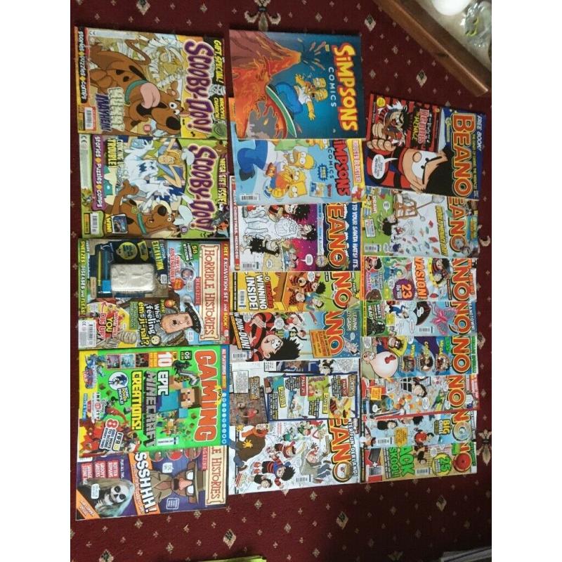 Massive job lot of various comics