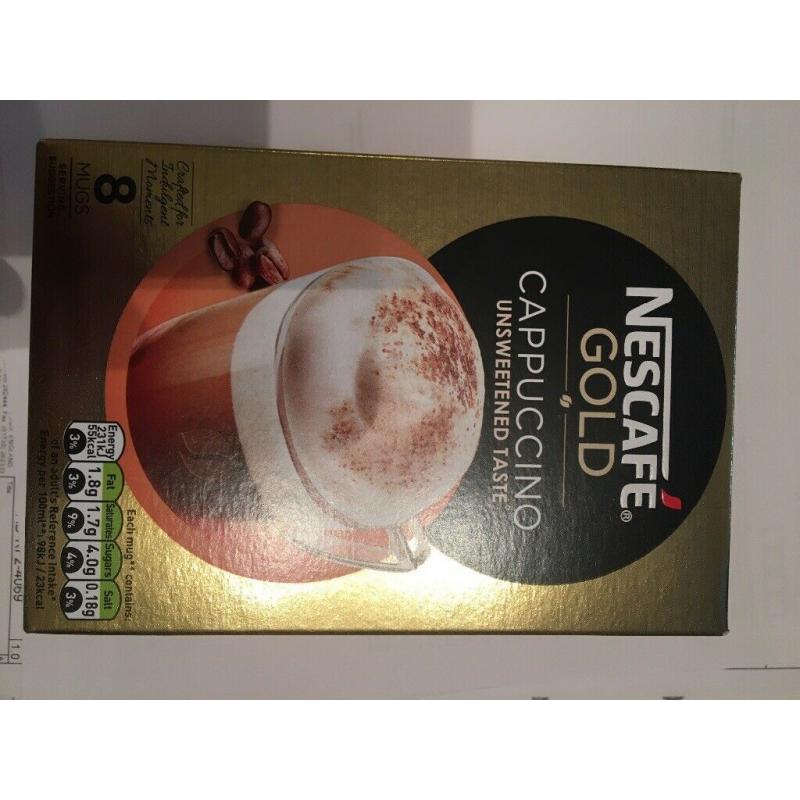 NESCAFE GOLD CAPPUCCINO UNSWEETENED