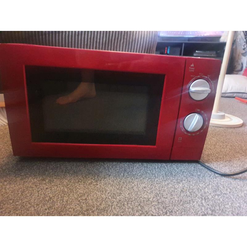 Red Microwave