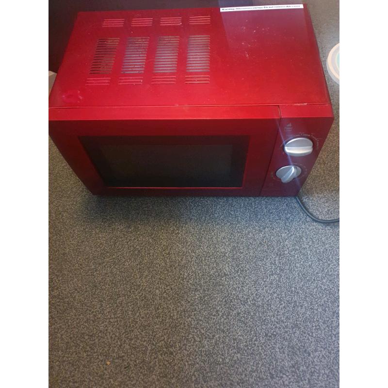 Red Microwave